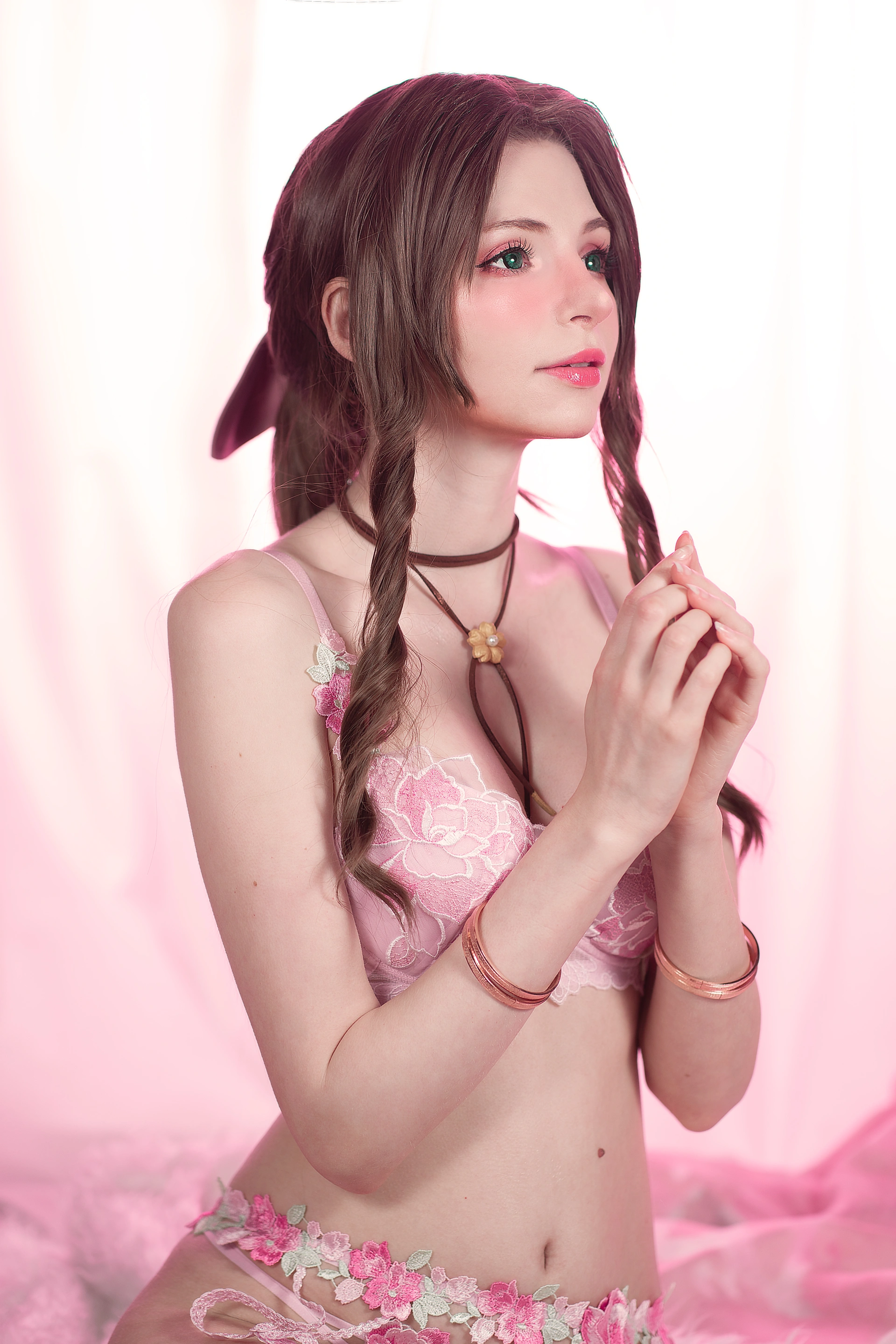 Peach milky - NO.002 Aerith Lingerie 1